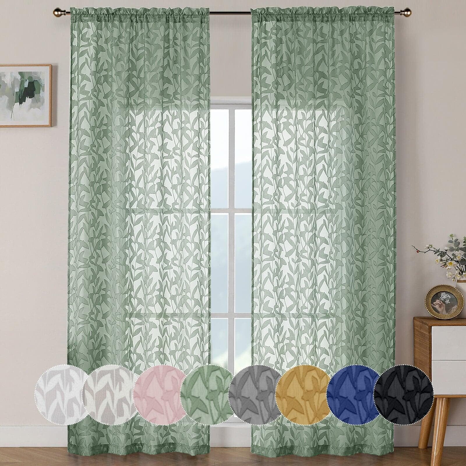 Jacquard Sheer Curtains: original OWENIE curtain image